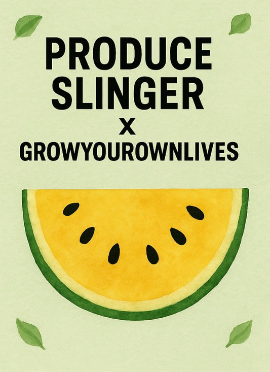 Golden Honey Watermelon Seeds